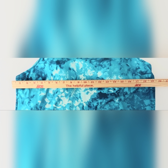 Lands' End Swim Top* Dress Women's Size 20W Bright Blue Pullover Resort NEW - Picture 6 of 8